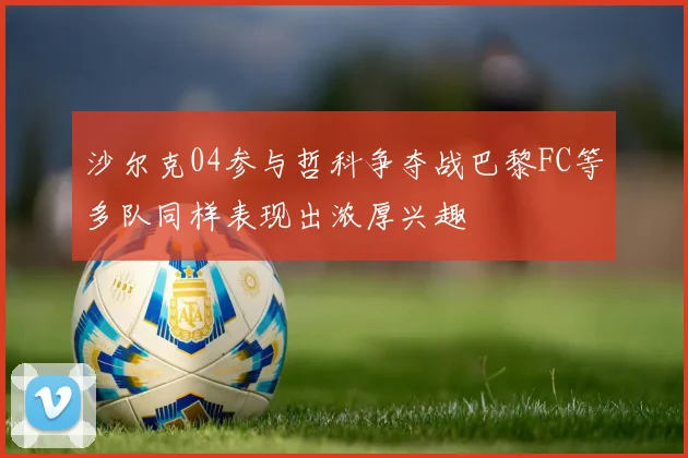 沙尔克04参与哲科争夺战巴黎FC等多队同样表现出浓厚兴趣